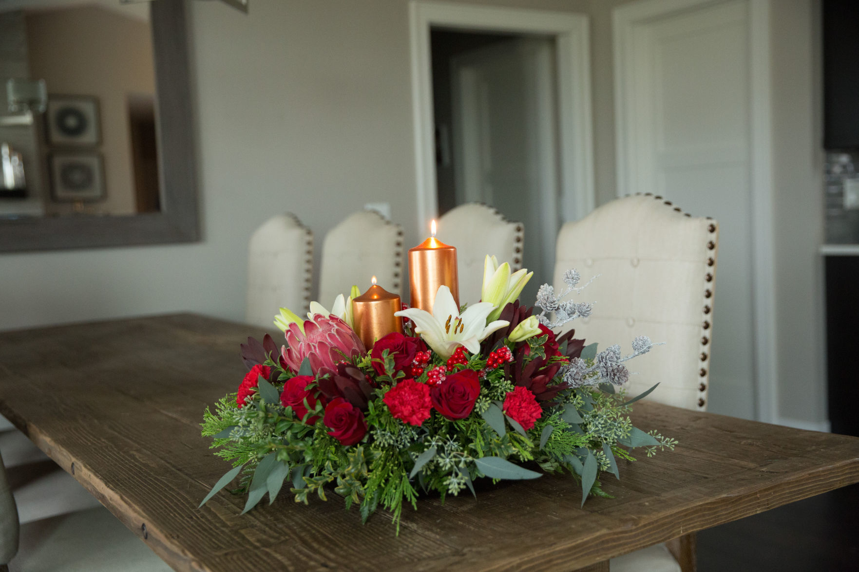 Gainans Holiday Centerpieces
